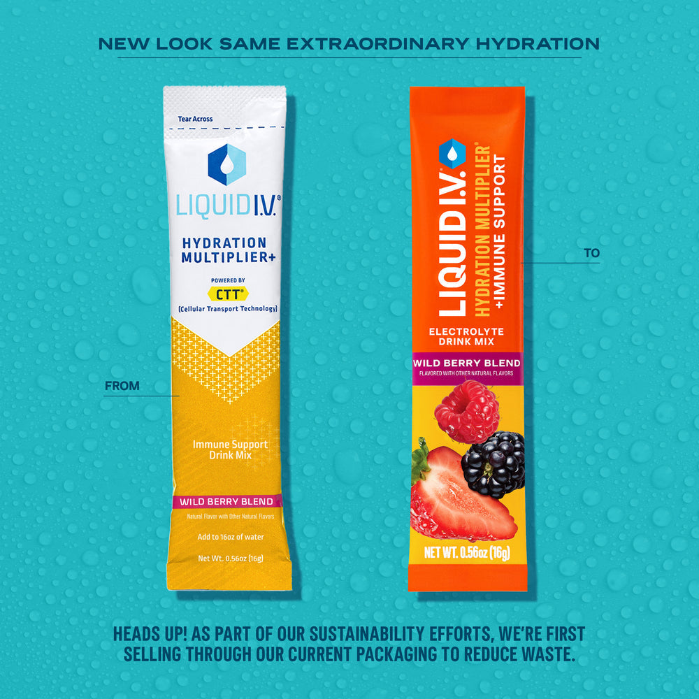 Liquid IV Hydration Multiplier Inmune Berry