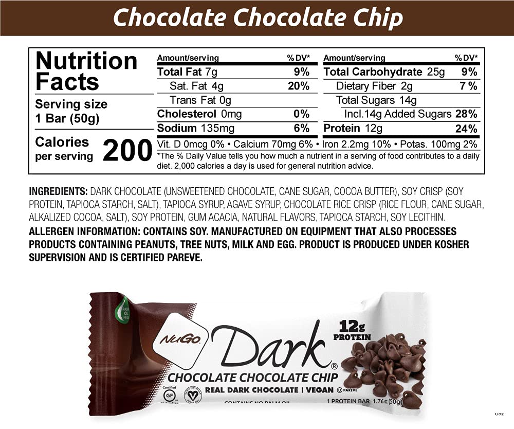 NuGo Dark Protein Bars